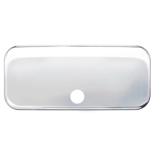 Chrome Freightliner Cascadia Upper Storage Door Trim