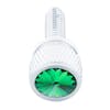 Kenworth Chrome Short Dash Screws With Colored Diamond - Green