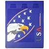 24" x 30" USA Eagle And Stars Mud Flaps Blue