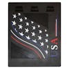 24" x 30" USA And Stars Mud Flaps With Black Background