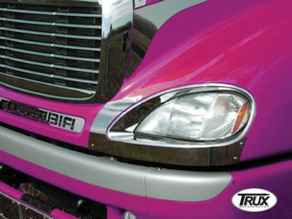 Freightliner Columbia Headlight Fender Guard