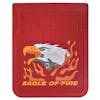 24" Vertical Fire Eagle Mud Flaps Red