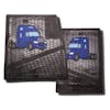Freightliner Columbia Rubber Floor Mats Blue