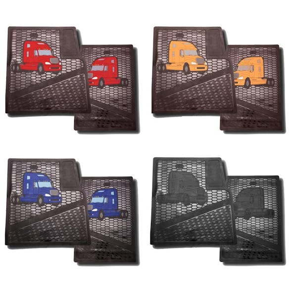 Freightliner Columbia Rubber Floor Mats