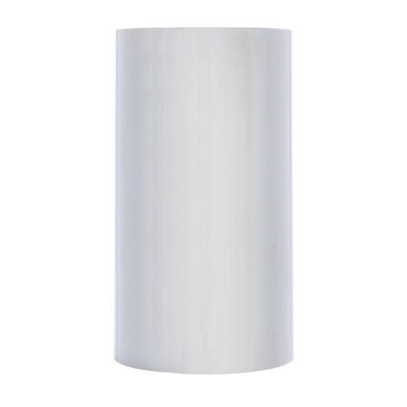 Chrome 33mm Thread On Concave Cylinder Nut Cover Side View