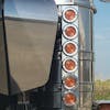 Kenworth 15" Premium And Regular Donaldson Front Air Cleaner Light Bar By Roadworks