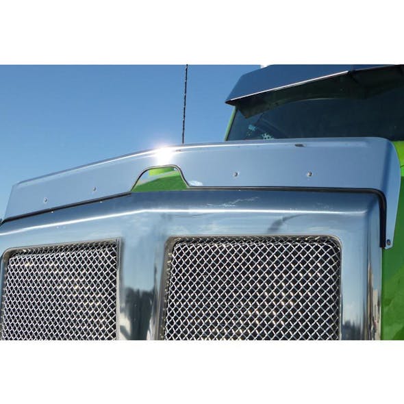 Kenworth T880 Stainless Steel Bug Deflector
