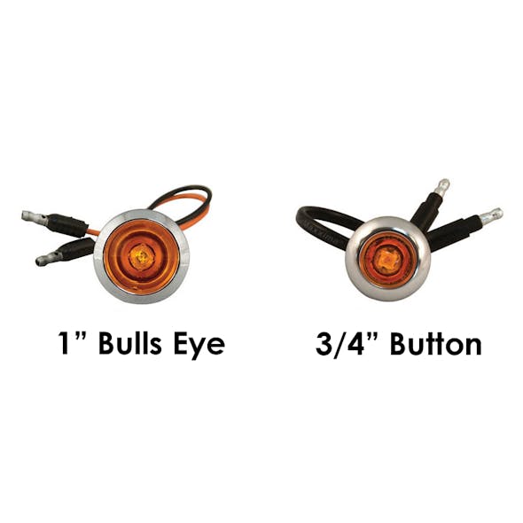 Peterbilt 388 389 Pride & Class Multi Fit Blind Mount Visor Light Options