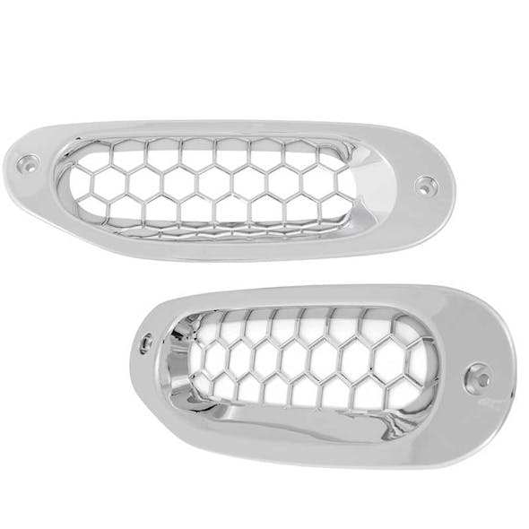 Freightliner Cascadia Chrome Plastic Dash AC Vent By Grand General 1 Opening