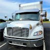 Freightliner Business Class M2 106 & 112 Flat Top Drop Visor On Truck