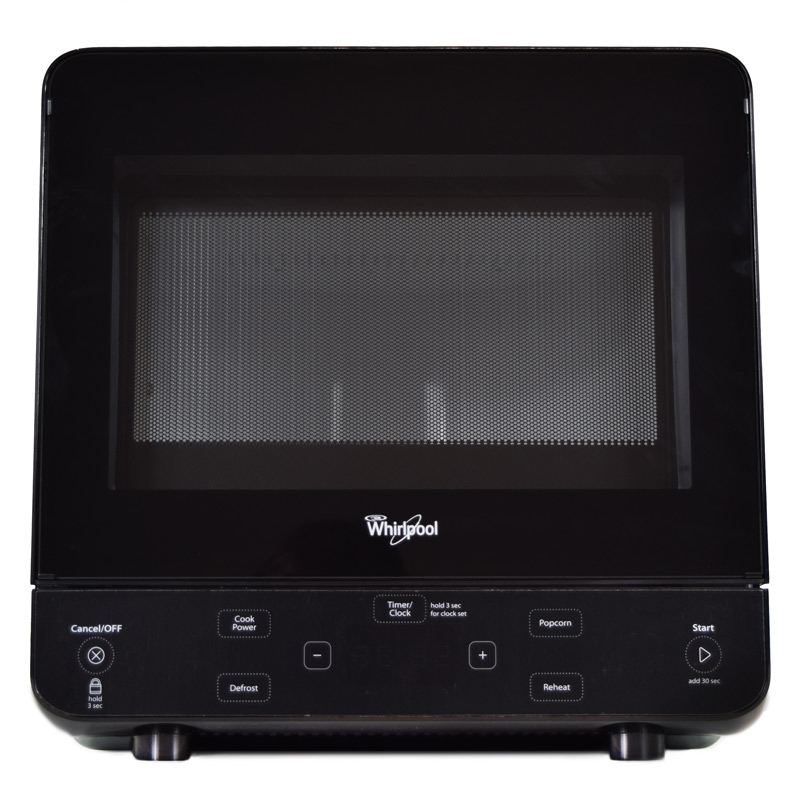 Whirlpool corner deals microwave silver