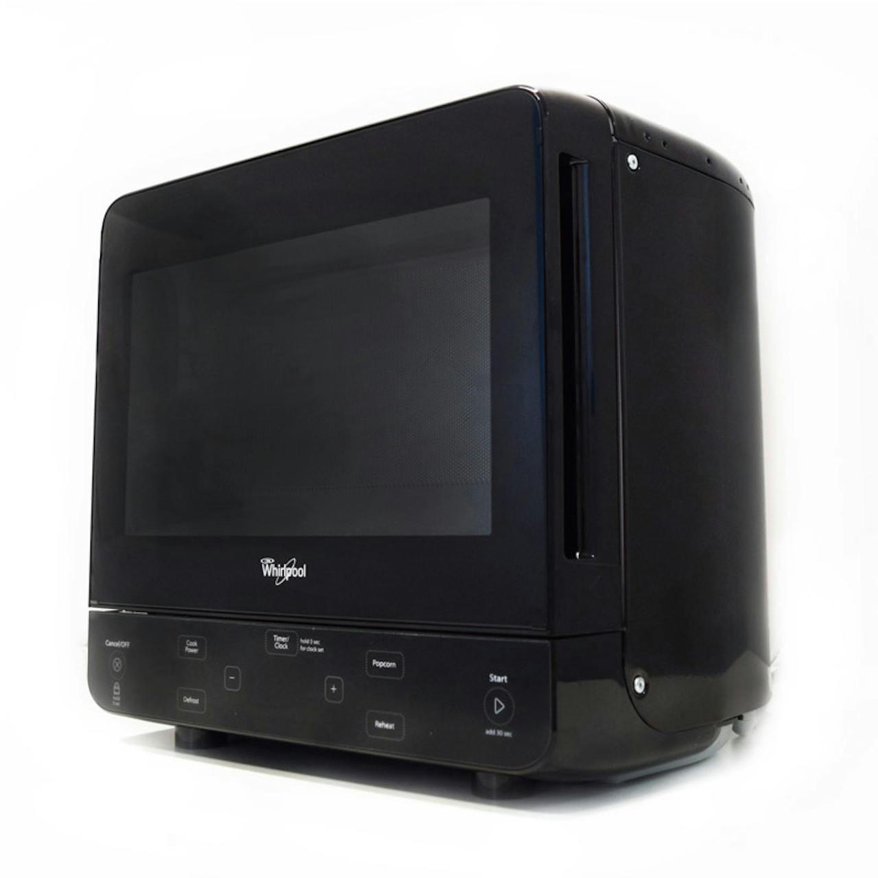 Whirlpool 0.5-cu ft 750-Watt Countertop Microwave (Silver) in the