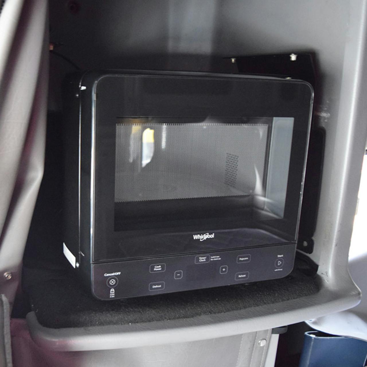 Installing a Microwave in a Freightliner Cascadia 