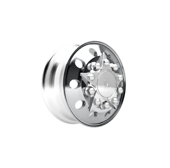 Nova Series Chrome Front Axle Wheel Cover