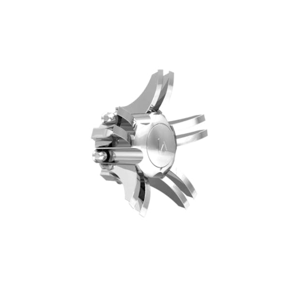 Spyder 245 Series Chrome Rear Axle Wheel Cover Cap