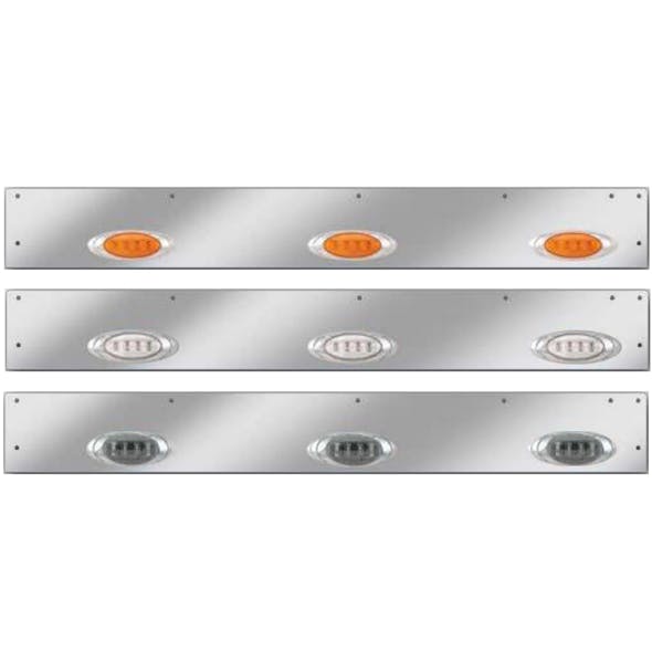 Kenworth W900L T800 Stainless Steel Cab Panels (Blank)