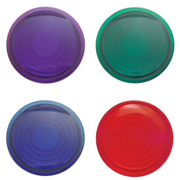 Peterbilt Round Dome Light Lens - All colors