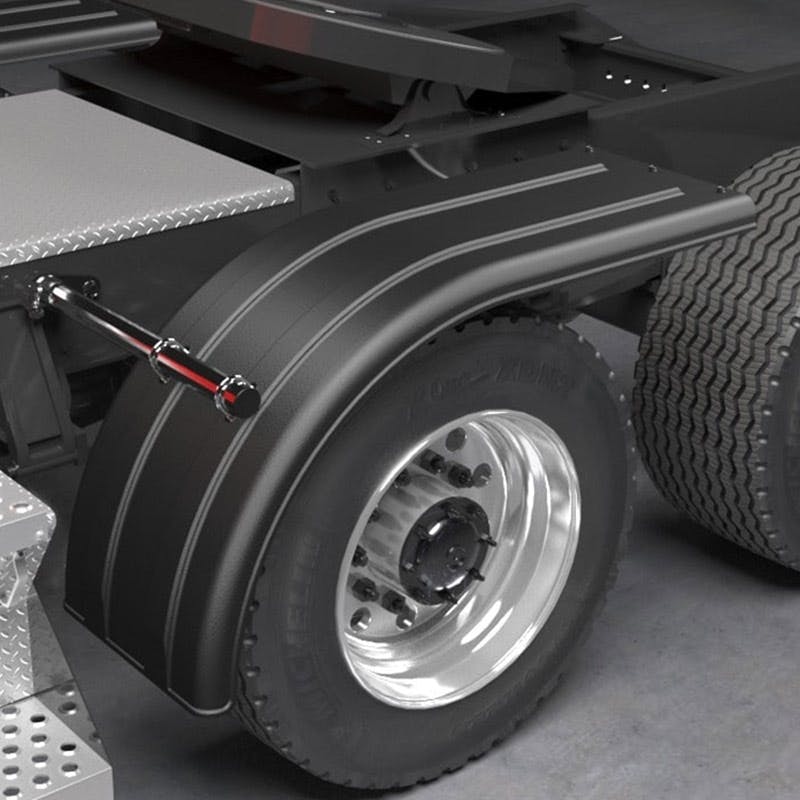 Half Fenders for SemiTrucks
