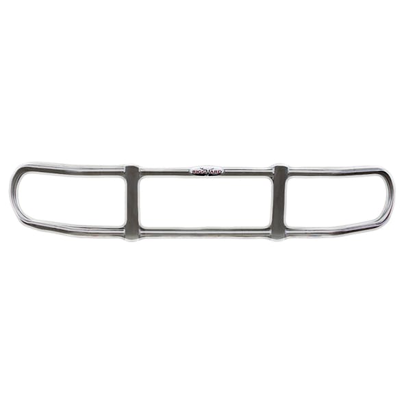 Freightliner Coronado 2 Bar Rig Guard Bumper Grill Guard - Brushed Finish