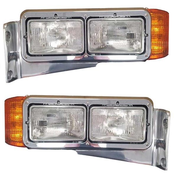 Peterbilt 379 Headlights 16-07572L-P 16-07572R-Default