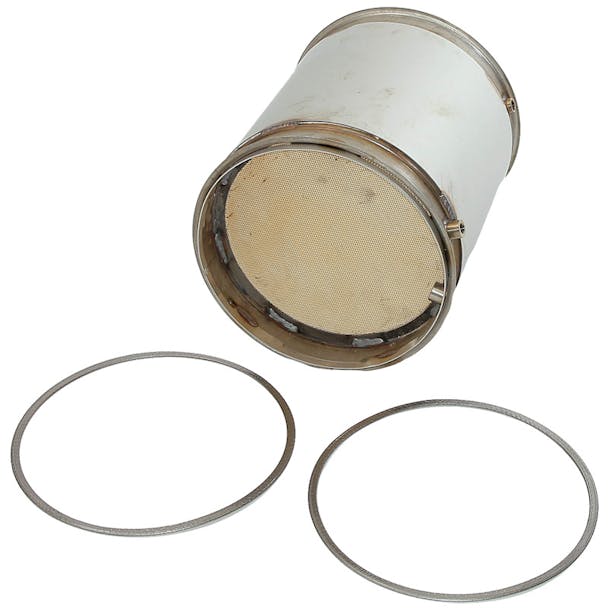 Diesel Particulate Filter For Cummins ISX 15 Engines Top View