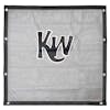Kenworth W900L Black Bug Screen With Black KW Logo Front