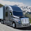 Kenworth T680 Hood Aeroskin II On Gray Truck