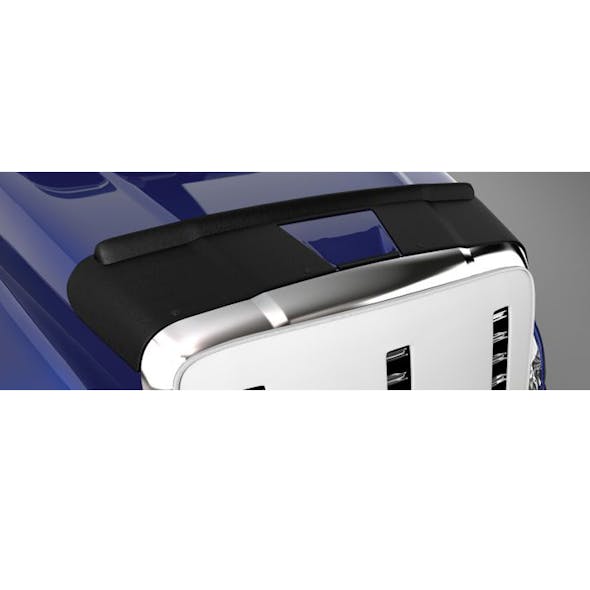 Kenworth T680 Hood Aeroskin II Close Up