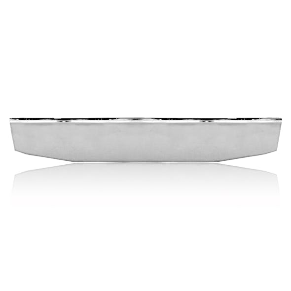 Universal Blind Mount Tapered Chrome Bumper Front View