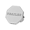 Engraved Tractor Trailer Script Air Brake Knob (Octagon, Trailer)