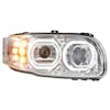 Peterbilt 388 389 Full LED Projector Headlight With Halo Ring Passenger Side