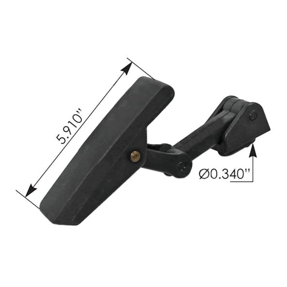 Kenworth T660 2013 And Newer Hood Latch L56-6027 Measurements