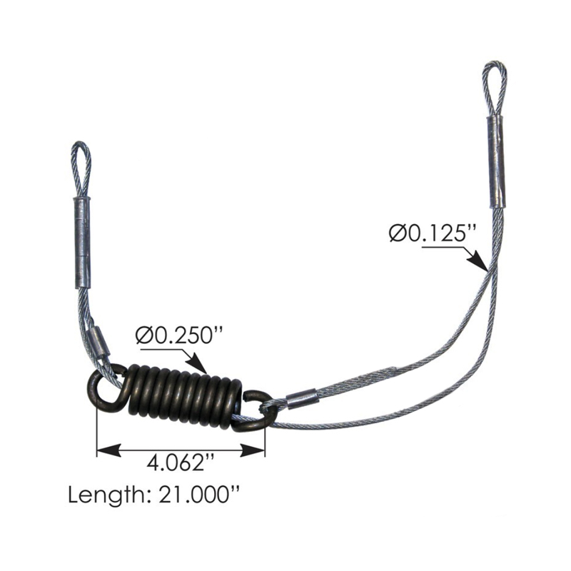 Freightliner Hood Cable Spring A1710248001