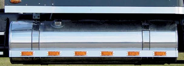 Freightliner 58.5" Fuel Tank Fairings Blank By RoadWorks