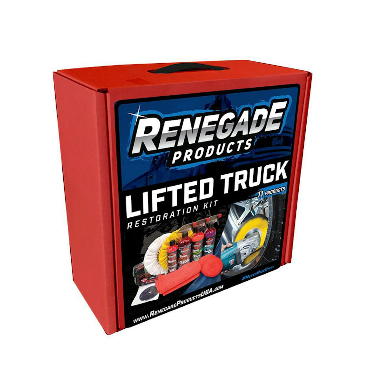 Renegade Rebel Red Liquid Metal Polish - Raney's Truck Parts