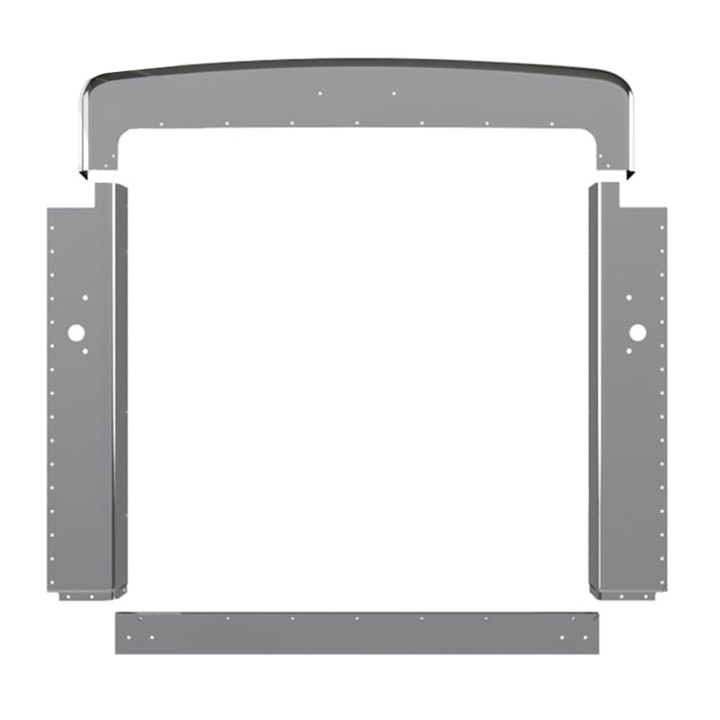 Peterbilt 379 Extended Hood Grill Surround Set Raney's
