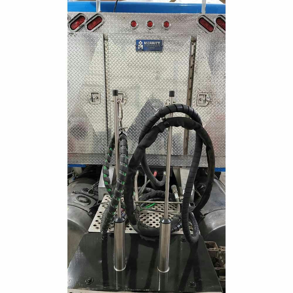 Swivel Pogo Stick Pipe w/ Hose & Cable Holder Raney's Truck Parts