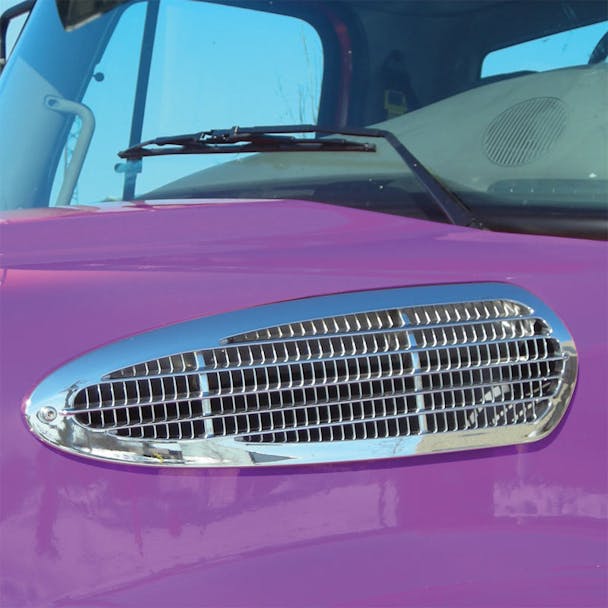 Freightliner Business Class M2 Chrome Intake Grill Mounted