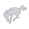 Chrome Adhesive Bucking Bronco Emblem