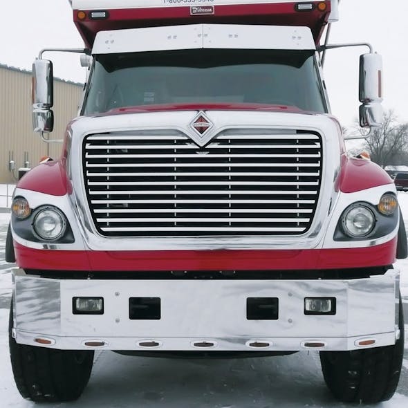 International 7600 Workstar 11 Louver-Style Bars By RoadWorks