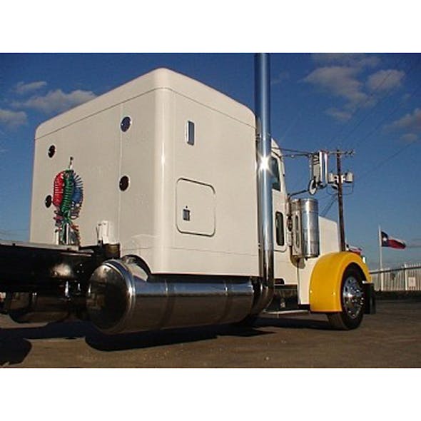 Peterbilt 63" Ultra Cab Conversion Top Truck Back