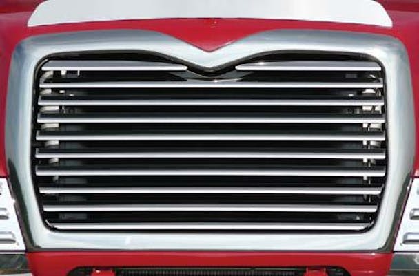 Mack CV713 Replacement Grill With 10 Louver Style Bars By RoadWorks