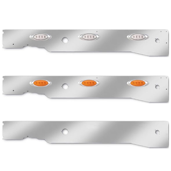 Kenworth T660 Stainless Steel Cab Panels