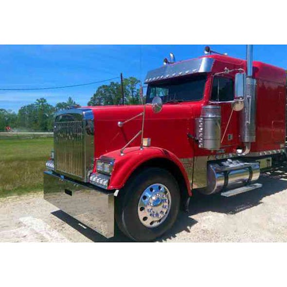 Freightliner Classic & Cabover Boxed End Bumper