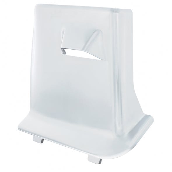 Kenworth T680 Chrome Fuse Compartment Access Cover Side View