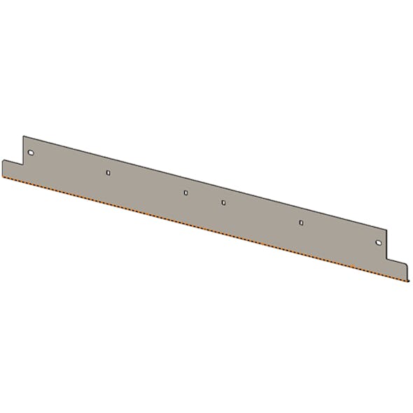 Kenworth W900L Lower Grill Filler Drawing