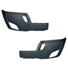 Freightliner Cascadia Bumper End Cover and Reinforcement 2018 & Newer - Bumper End Cover w/ Fog Lights Front Both Sides