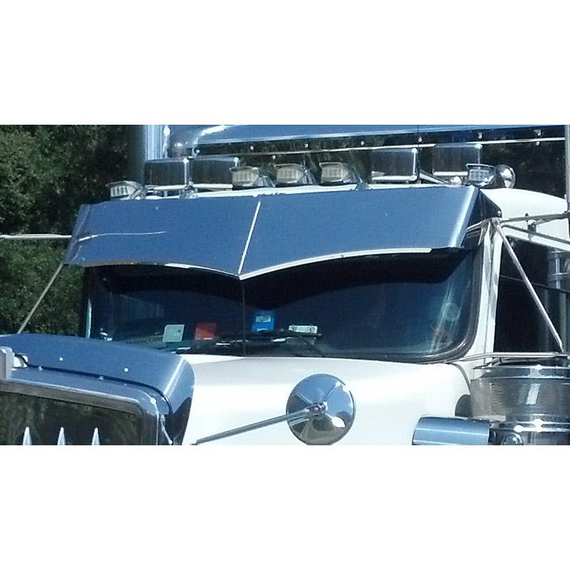 Kenworth W900 Drop Visors