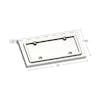 Stainless Steel License Plate Holder For Peterbilt Kenworth Dimensions