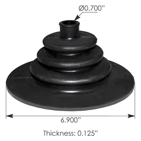 Kenworth Shift Boot Dimensions